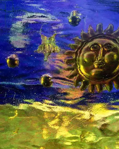 Fawssett, Katherine: Blue and Gold Sun