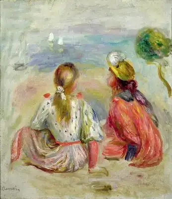 Renoir, Auguste: Dívky na pláži