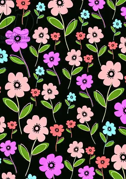Hereford, Louis: Retro Florals