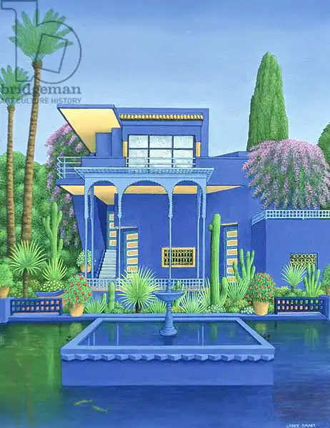 Smart, Larry: Majorelle Gardens, Marrakech