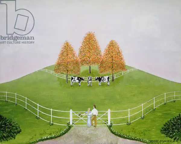 ESTATE OF MARK BARING: A Pastoral Landscape