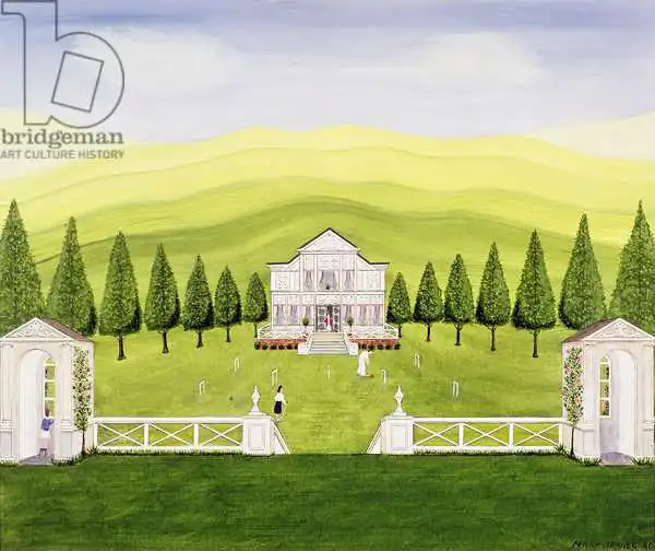 ESTATE OF MARK BARING: The Croquet Lawn