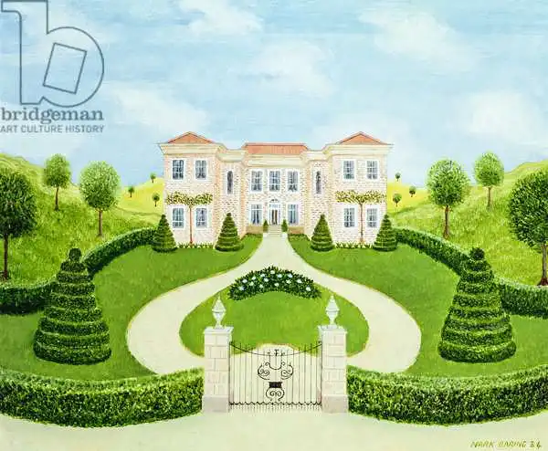 ESTATE OF MARK BARING: Blue Rhododendrons