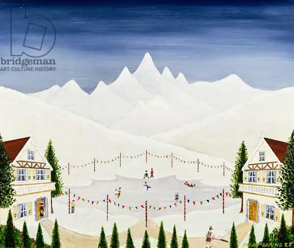 ESTATE OF MARK BARING: Skating in St.Moritz
