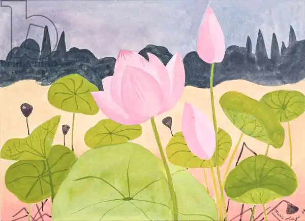 Hugo, Marie: Lotus in the Garrigue