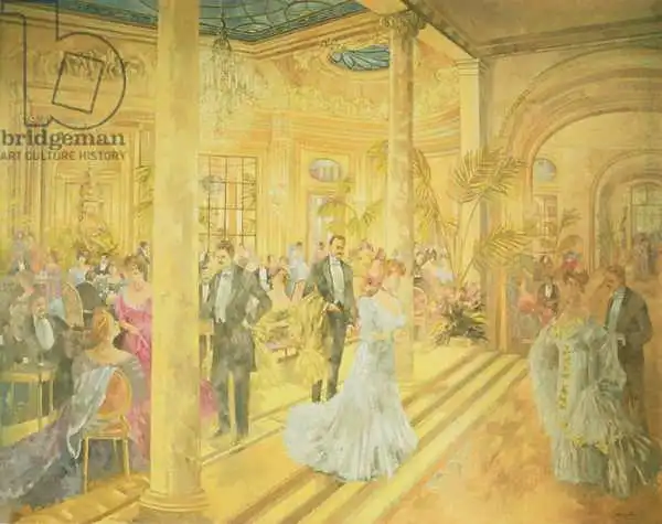Peter Miller: Palm Court - Winter at the Ritz