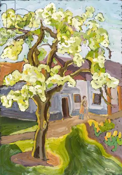 Martonfi-Benke, Mart: Blooming Pear Tree