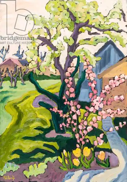 Martonfi-Benke, Mart: Garden in Dusk Light