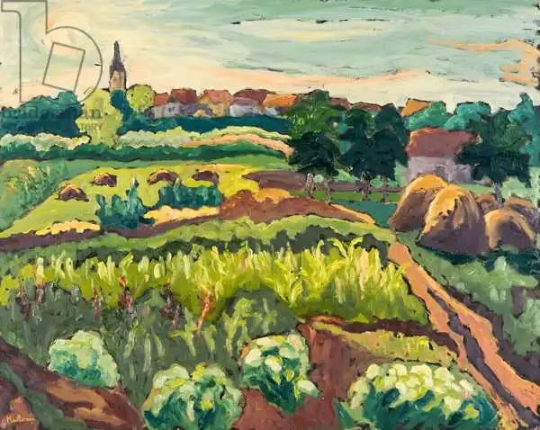Martonfi-Benke, Mart: Jardines suburbanos