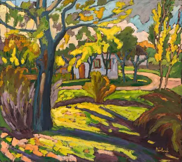 Martonfi-Benke, Mart: 4222 Autumn in our Street