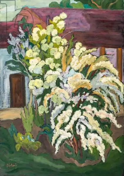 Martonfi-Benke, Mart: Shrubbery in Bloom