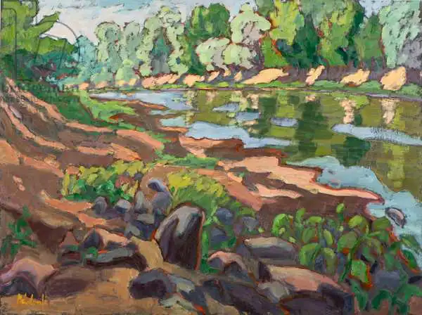 Martonfi-Benke, Mart: A la sombra del río Koros