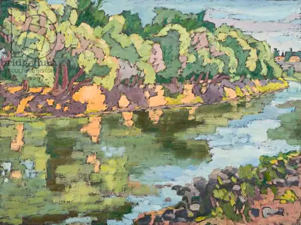 Martonfi-Benke, Mart: On the Sunny Side of River Koros
