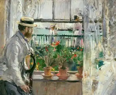 Morisot, Berthe: Eugene Manet