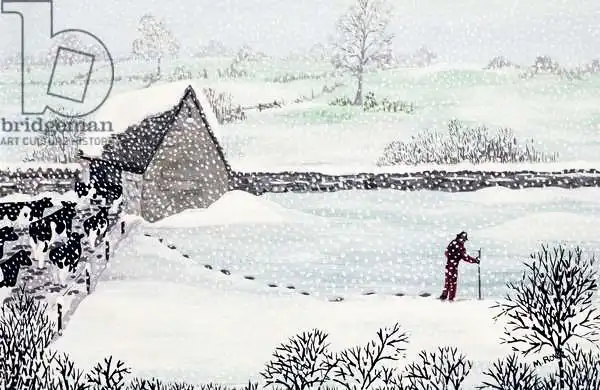 Rowe, Maggie: Cotswold Farm in Winter