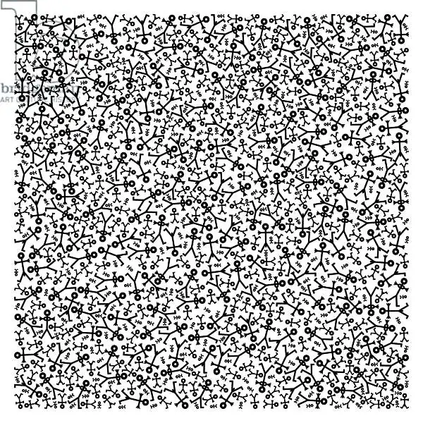 Thisisnotme: Crowd Icon zufällig