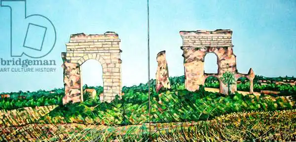 Paine, Noel: Vista del parque del acueducto