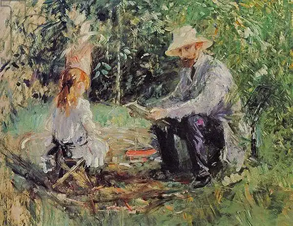 Morisot, Berthe: Julie a Eugene Manet
