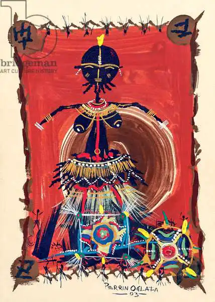Perrin, Oglafa Ebitari: Female Dance Procession