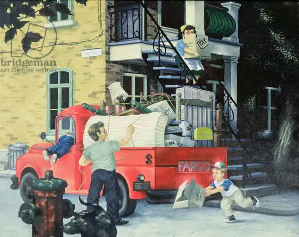 Poulin, Stephane: Moving, Summer, from The Four Seasons in Quebec