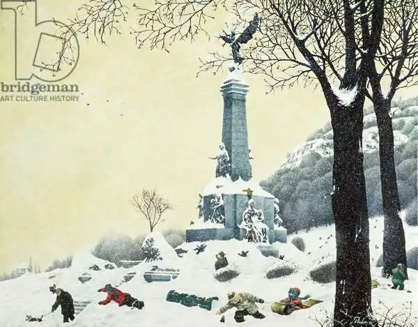 Poulin, Stephane: In the Park, Winter, from The Four Seasons in Quebec