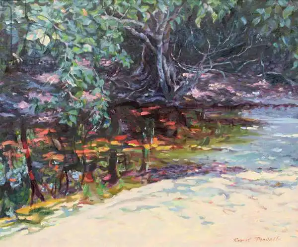 Tyndall, Robert: Beach and Rain Forest, Cape Tribulation, Northern Queensland, Australia