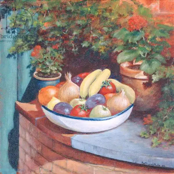 Rule, Anthony: Obst und Gemüse im Fresko