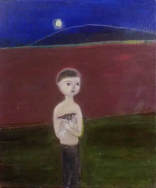 Salari, Roya: Garçon au clair de lune