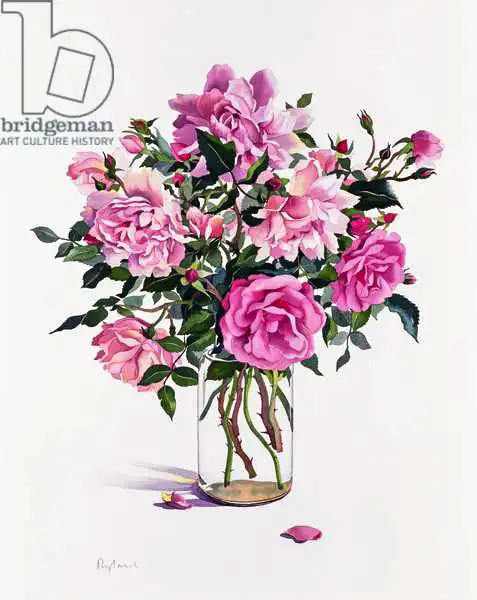Ryland, Christophe: Roses in a Glass Jar