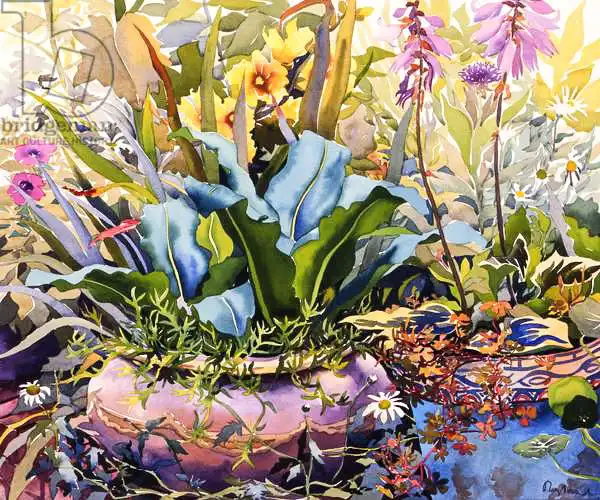 Ryland, Christophe: Garden with Plants