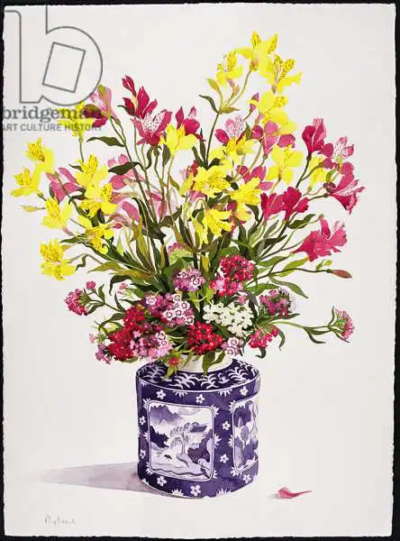 Ryland, Christophe: Flowers in a Chinese Jar