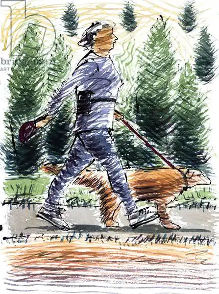 Hayward, Sar: Pasear al perro