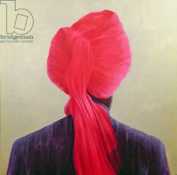 Seligman, Lincol: Turbante rojo, chaqueta morada