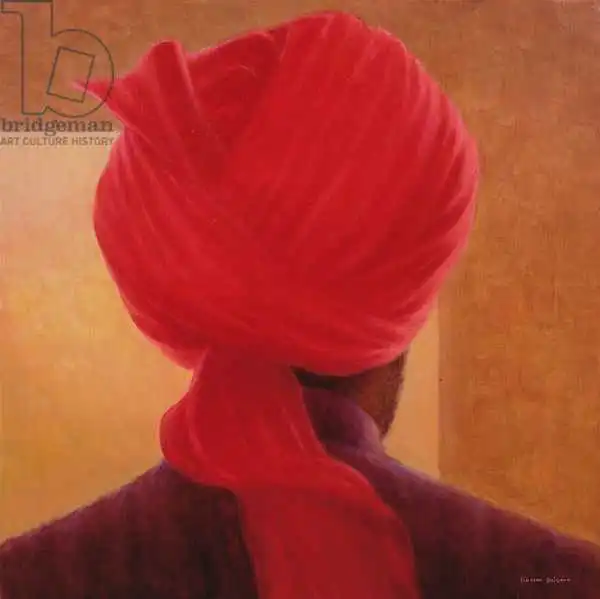 Seligman, Lincol: Turbante rosso su ambra, Deoghar