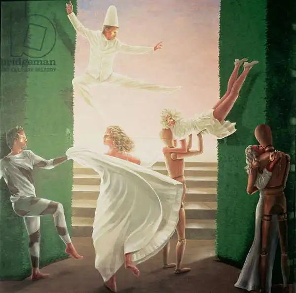 Seligman, Lincol: Murales de la Casa Berkley - 3