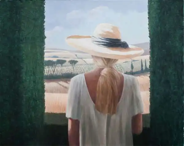 Seligman, Lincol: Ragazza, vista posteriore, Toscana