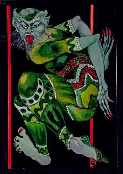 Shawa, Laila: The Devil, after Bakst (Part I)