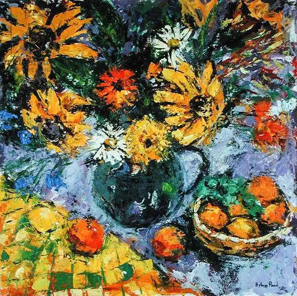 Paul, Sylvi: Garden Sunflowers
