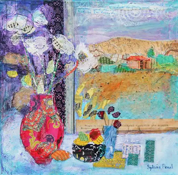 Paul, Sylvi: Fleurs dans la fenêtre