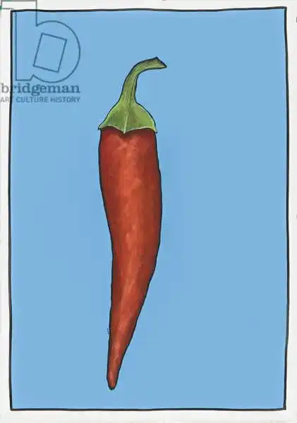 Thompson-Engels, Sara: Chilli pepper blue