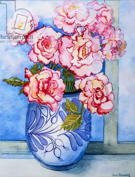 Thewsey, Joa: Pink Roses against the Sky 2004