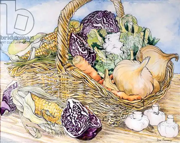 Thewsey, Joa: Vegetables in a Basket