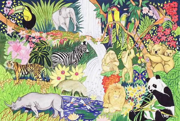 Todd, Tony: Jungle Animals
