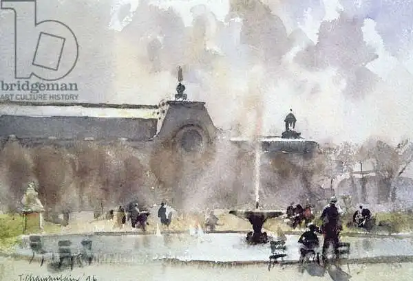 Chamberlain, Trevor: Breezy Day, Tuilleries Gardens