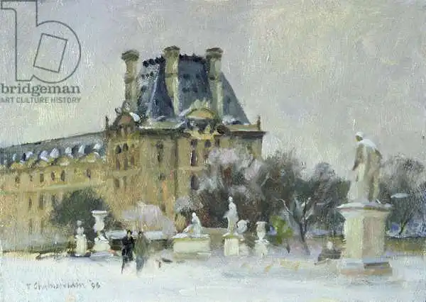 Chamberlain, Trevor: Snow in the Tuilleries, Paris