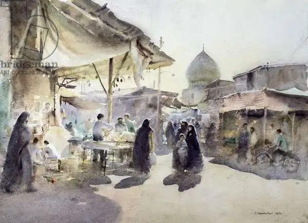 Chamberlain, Trevor: Light and Shade, Shiraz Bazaar