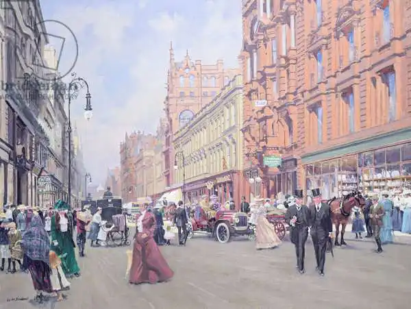 Ireland, William: Buchanan Street in 1910