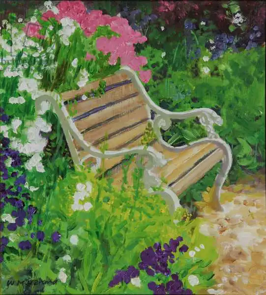 Ireland, William: Panchina da giardino/8