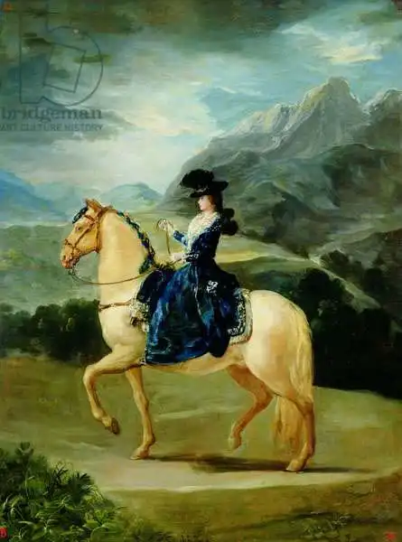 Goya, Francisco: Jezdecký portrét ...