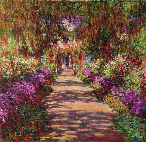 Monet, Claude: Stezka v Monetově zahradě